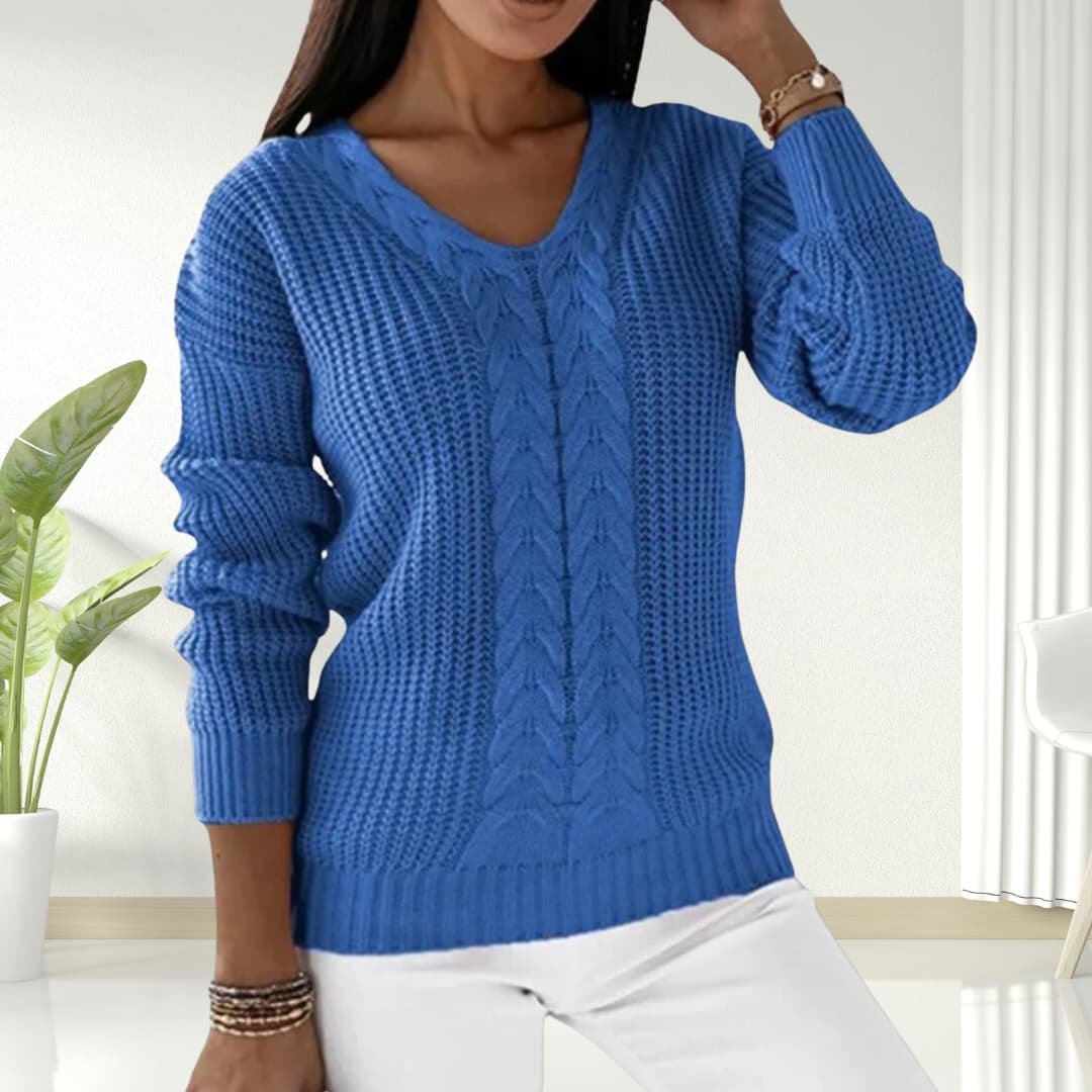 Rosaline | Scandinavian Knitted Sweater