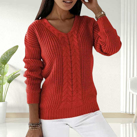 Rosaline | Scandinavian Knitted Sweater