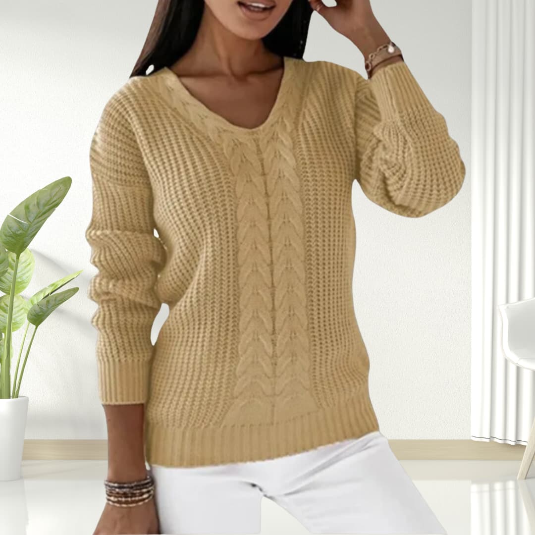 Rosaline | Scandinavian Knitted Sweater