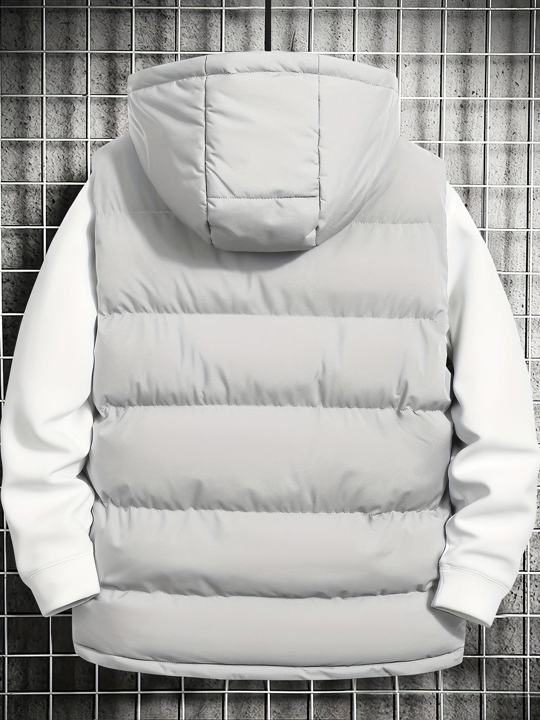 Levi | Hooded Pocket Down Vest Jacket