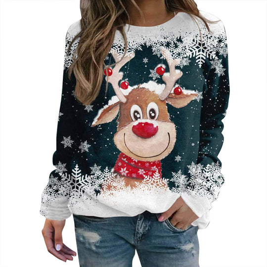 Vida | Women's Reindeer Sweatshirt