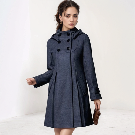 Lucy | Elegant Hooded Coat