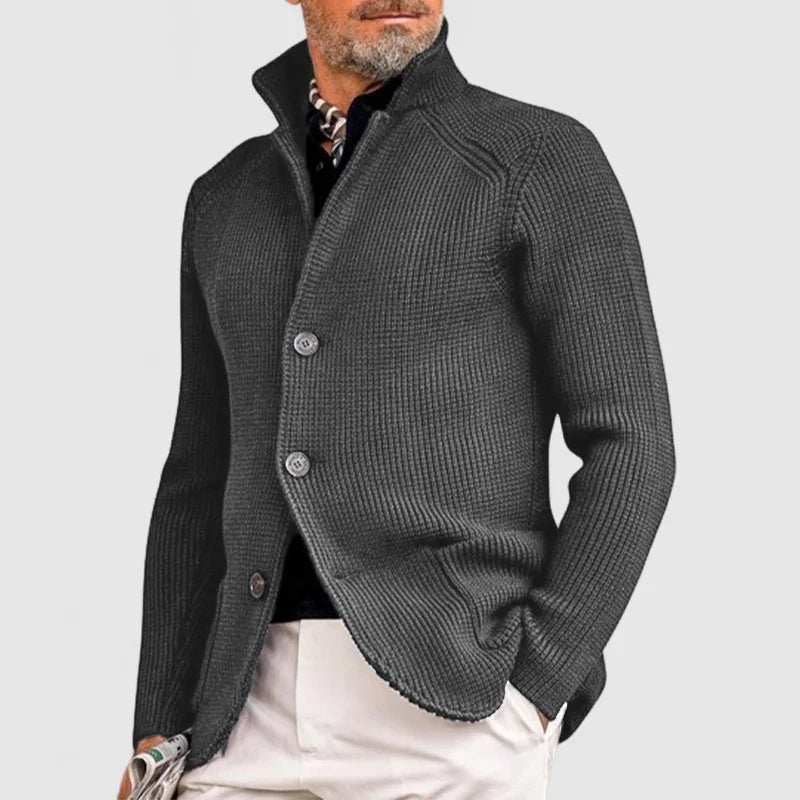 Aaron | Men's Retro Cardigan