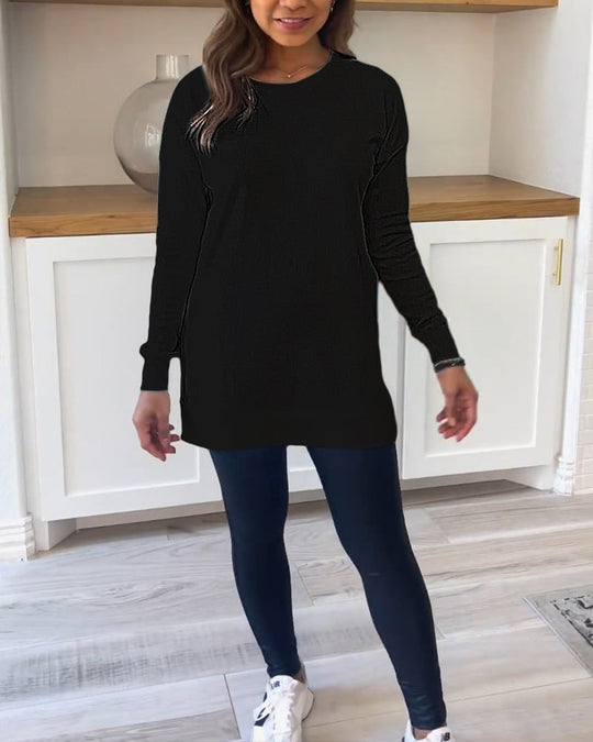 Skylar™ | Classic Long Sleeve Tunic Top