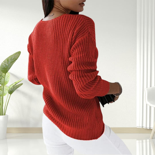 Rosaline | Scandinavian Knitted Sweater