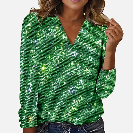 Briella | Sparkling Diamond Blouse