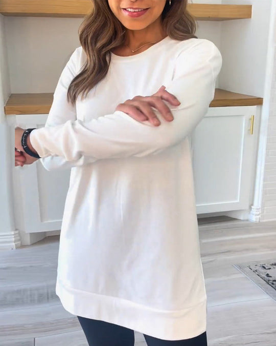 Skylar™ | Classic Long Sleeve Tunic Top