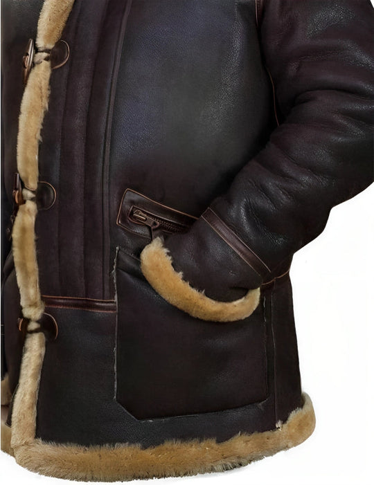 Atlas | Premium Leather Winter Coat