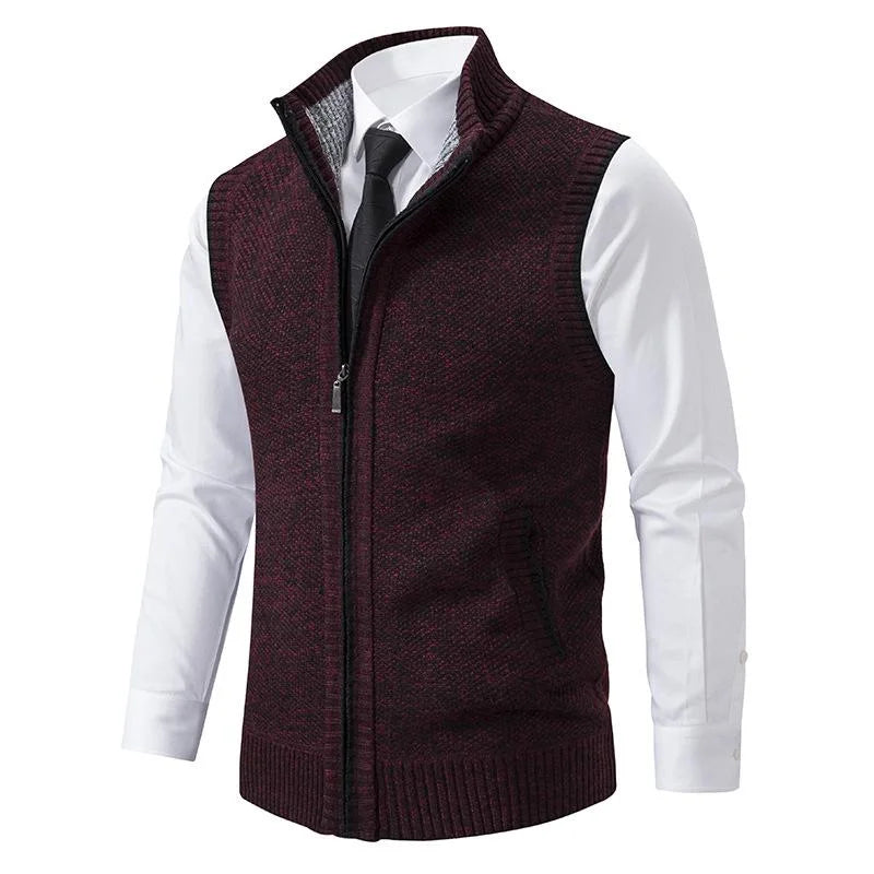 Perry | Refined Sleeveless Vest