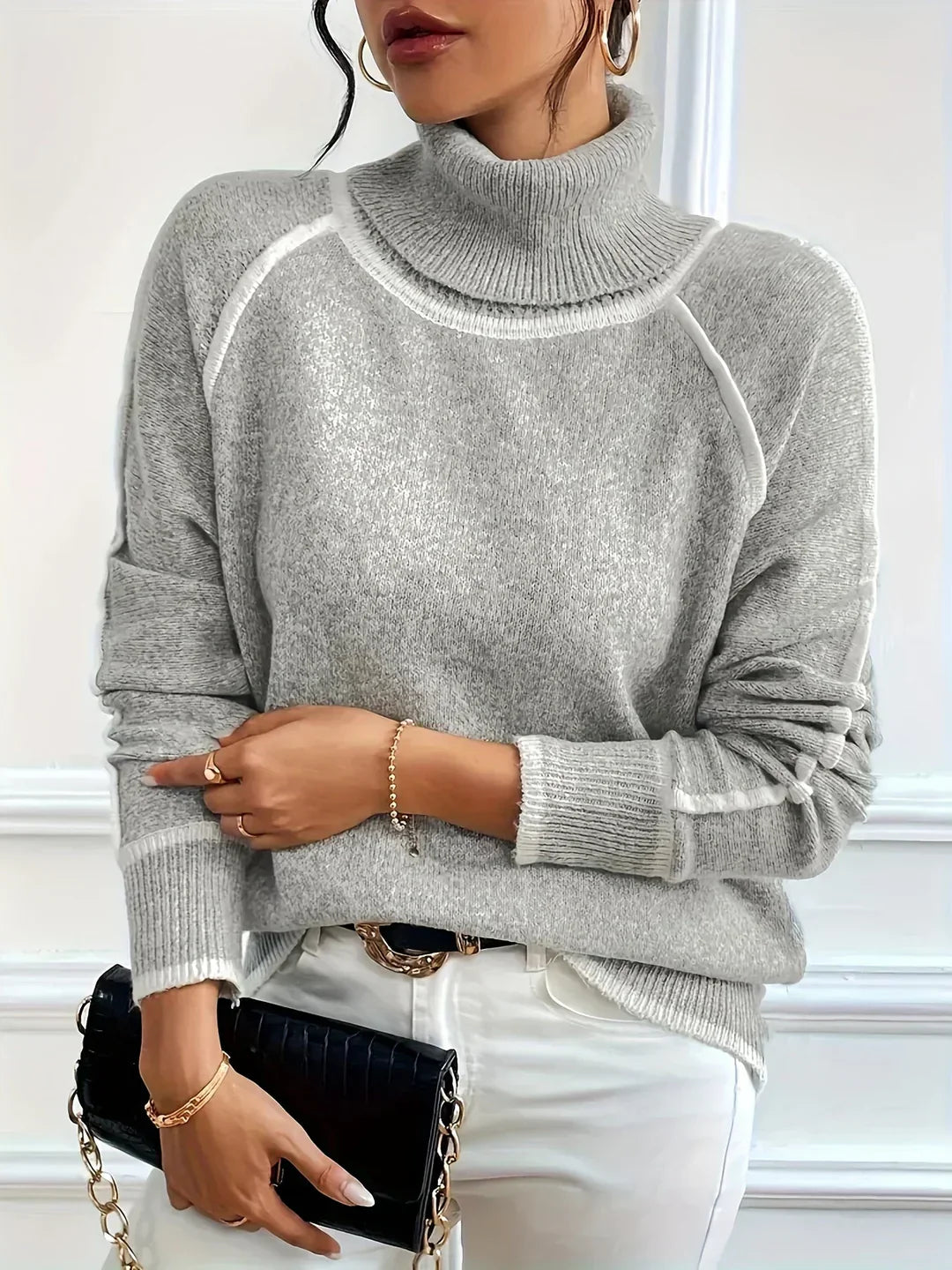 Tiana | Elegant Turtleneck Sweater