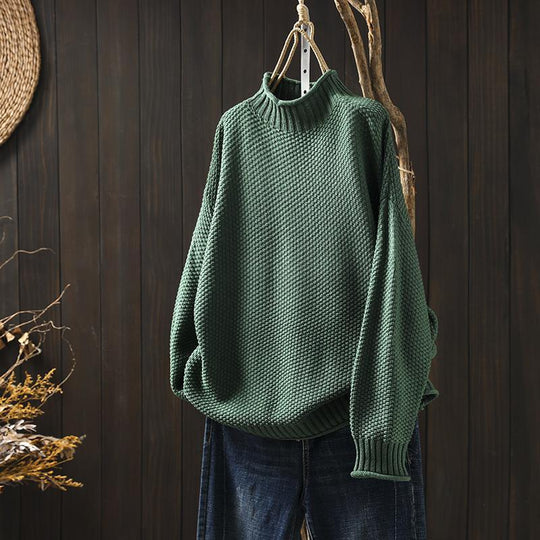 Odessa | Cozy Waffle Knit Sweater