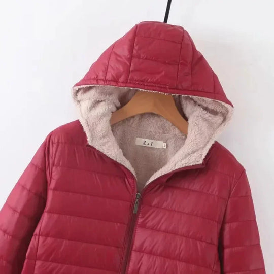 Maeve | Winter Fleece Hooded Jacket