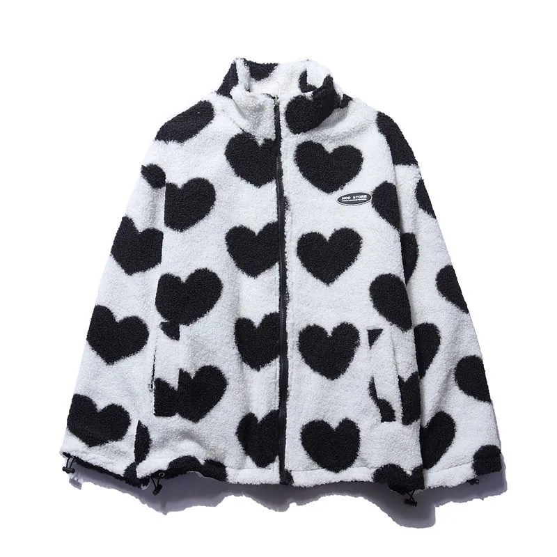 Riley | Reversible Heart Jacket