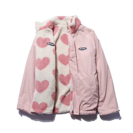 Riley | Reversible Heart Jacket