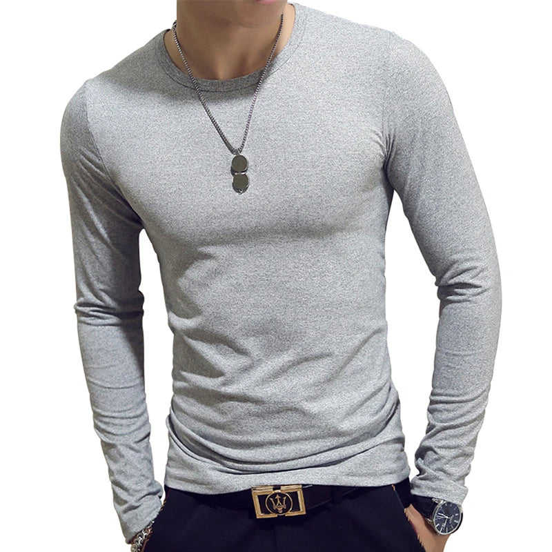 Thin Grey O - Neck 3 / 2XL