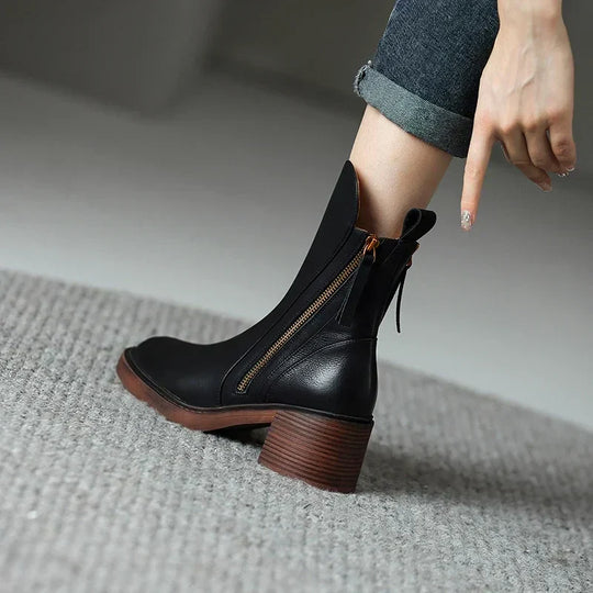 Mia | Chic Leather Boots