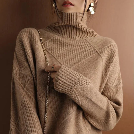 Asher | Cozy Turtleneck Jumper