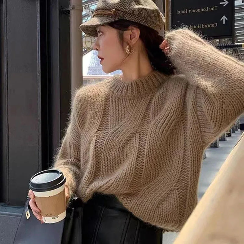 Nellie | Cozy Cable Knit Sweater