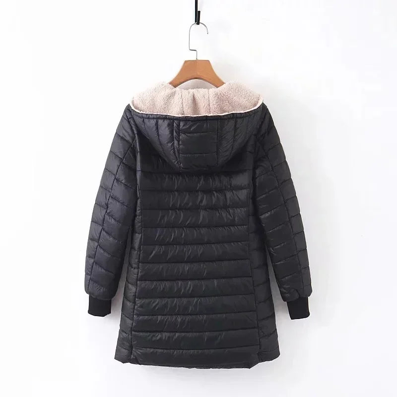 Maeve | Winter Fleece Hooded Jacket