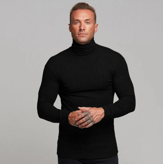 Bruce | Knitted Turtleneck Sweater