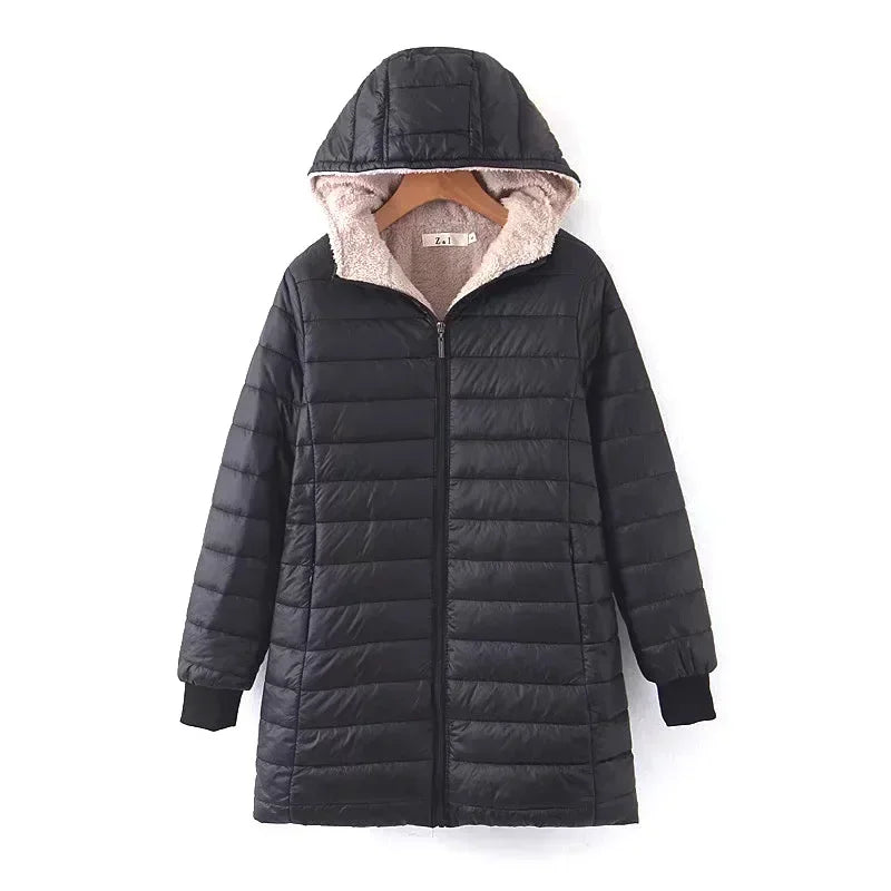 Maeve | Winter Fleece Hooded Jacket