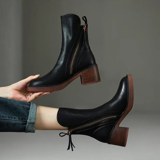 Mia | Chic Leather Boots