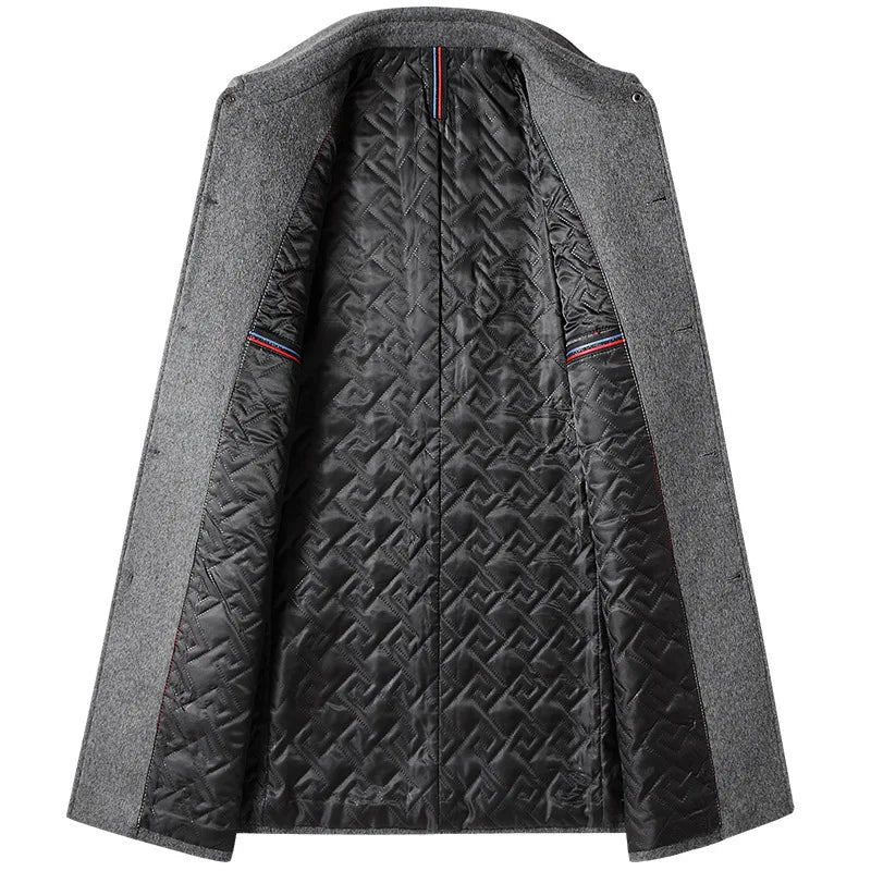 Paulo | Elegant Wool Overcoat