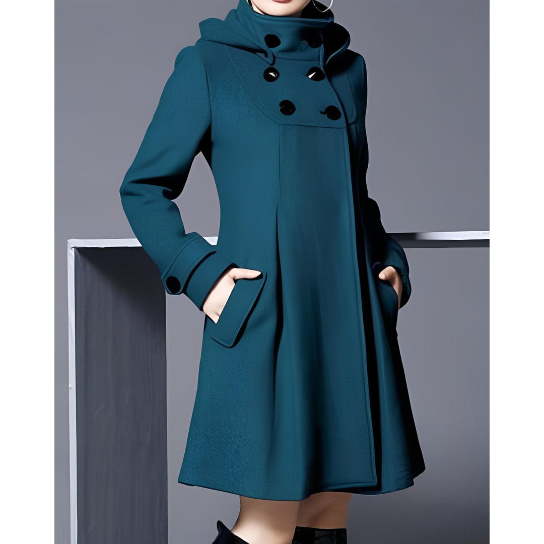 Lucy | Elegant Hooded Coat