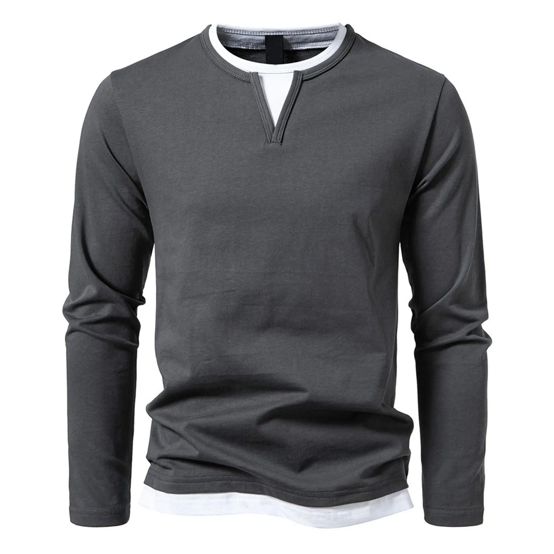 Stanley | Timeless Split-Neck Sweater