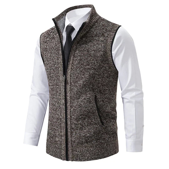 Perry | Refined Sleeveless Vest