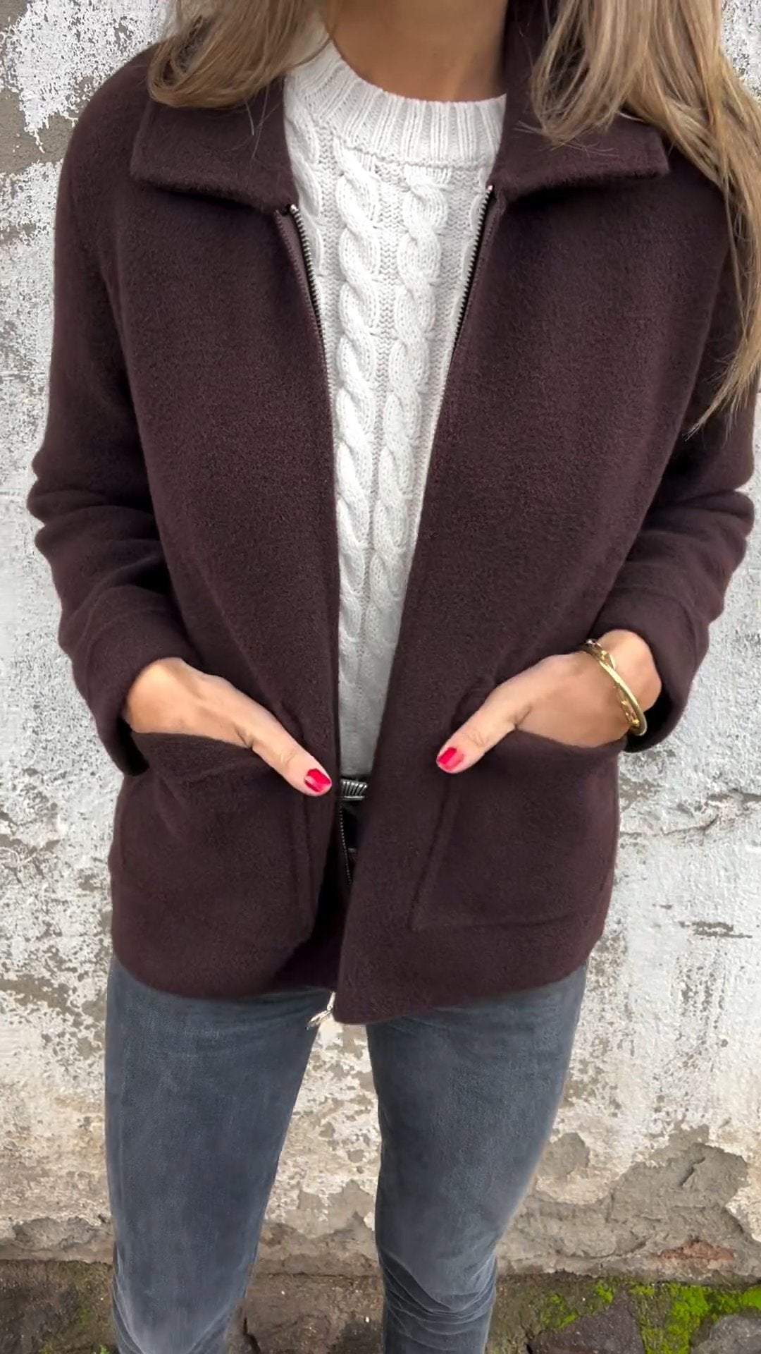 Stacey | Elegant  Warm Coat