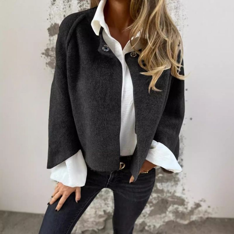 Sarah | Chic Flared Short Coat