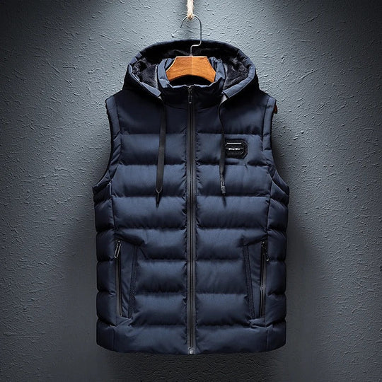 Campbell | Premium Hooded Puffer Vest